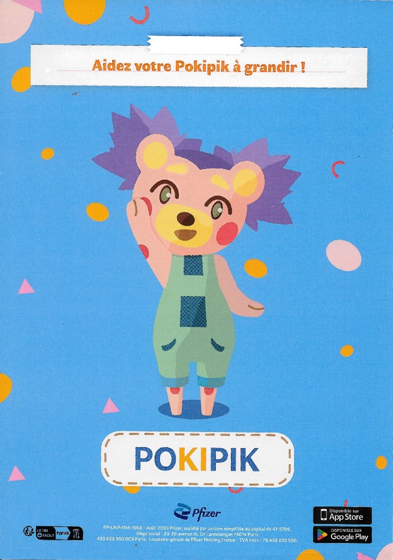 POKIPIK, le mini jeu Pfizer